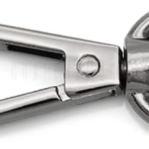 Cynthia Lynn "BAG BLING" Winter White and Silver Handbag Charm - Picture 6 of 9